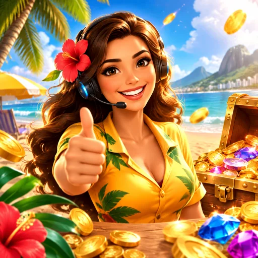 Atendimento ao vivo da 58Q Live com chat em português