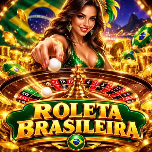 Mesa da Roleta Brasileira com dealer ao vivo anunciando em português